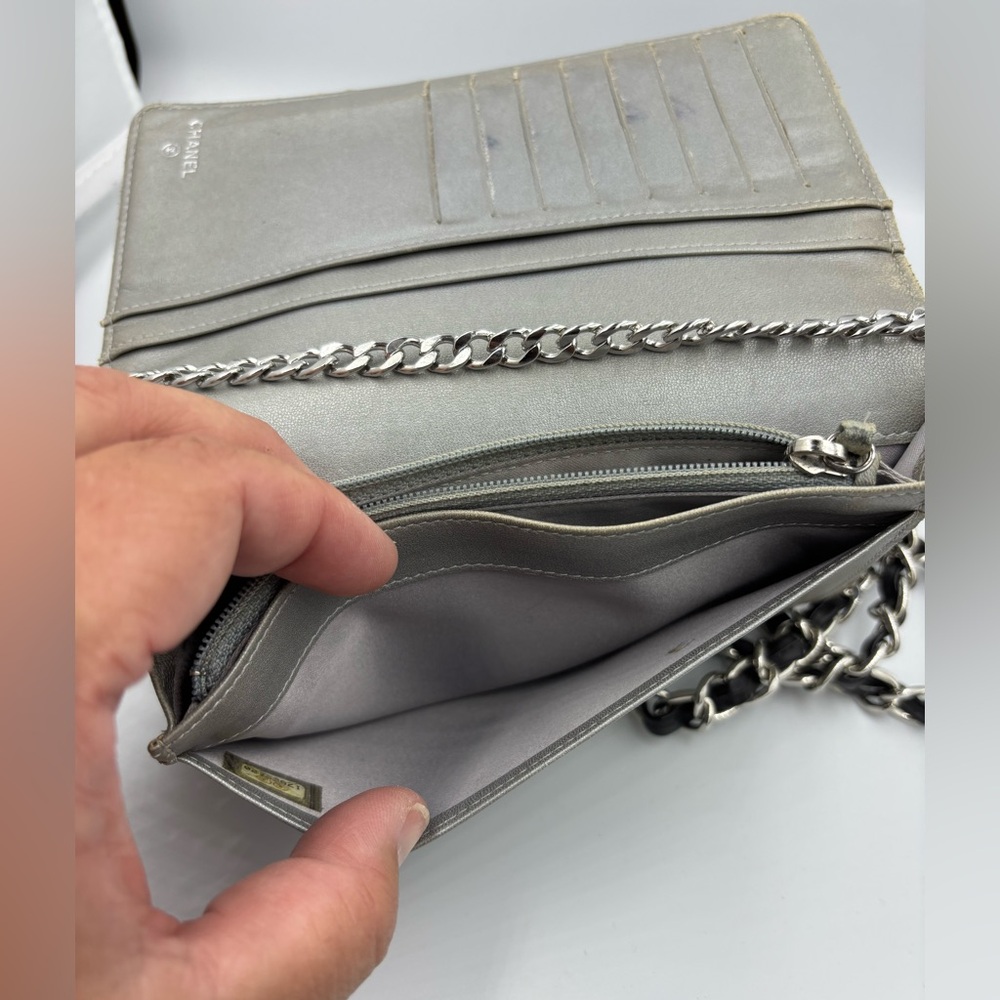 Vintage Chanel Wallet On chain - Picture 7 of 13